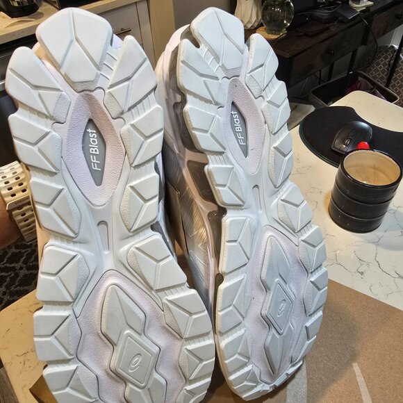 Asics Gel-Quantum 360 VII KNIT Sportstyle Running Shoe Trainer WHITE MENS 11 NEW - Picture 8 of 15